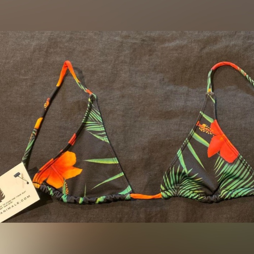 Minimale animale tropical top